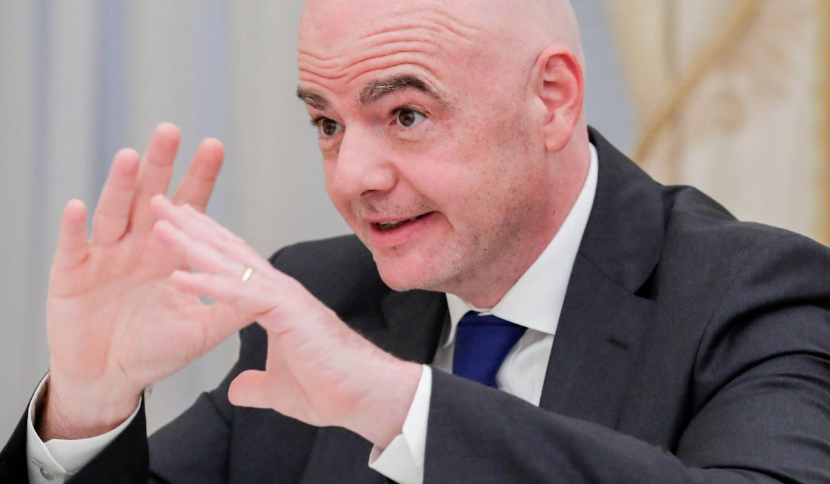 FIFA President Gianni Infantino